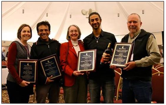 Image of award recipients